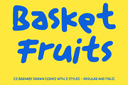 CS Barnaby Drawn, a Sans Serif Font by Craft Supply Co. (Thumbnail 4 of 8)