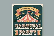 Carnival Poster Template, a Flyer Template by MightyDesign (Thumbnail 4 of 8)