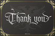 Belligoes Blackletter Font, a Blackletter Font by alit design (Thumbnail 15 of 15)