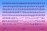 CS Anders Slitscan, a Sans Serif Font by Craft Supply Co. (Thumbnail 8 of 8)