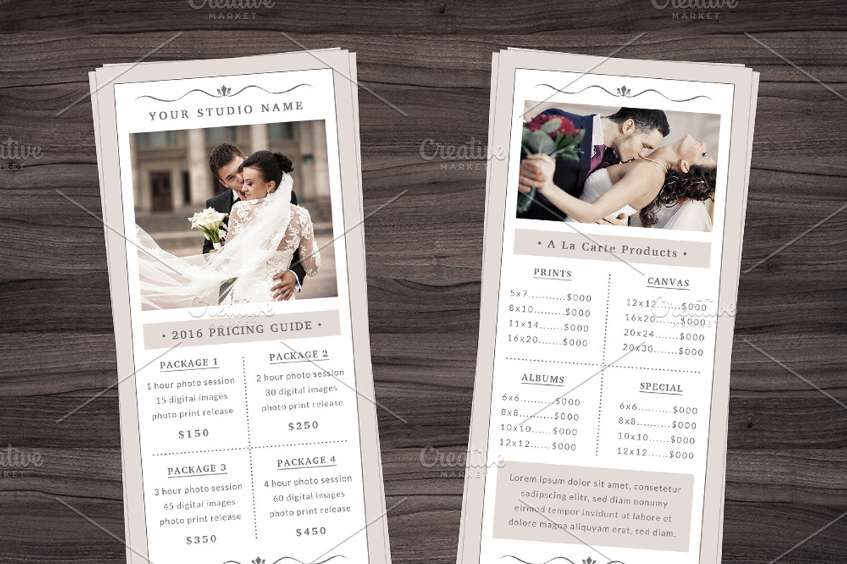Photography Marketing Set 005, a Marketing Template by NM-Design-Studio (Photo 7 of 7)