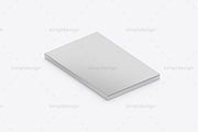 Digest Softcover Book Mockup, a Books & Magazine Mockup by SimplDesign (Thumbnail 4 of 13)