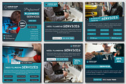 Plumbing - Canva - Posts - Editable, a Social Media Template by Mohammad Sarfaraz (Thumbnail 4 of 5)