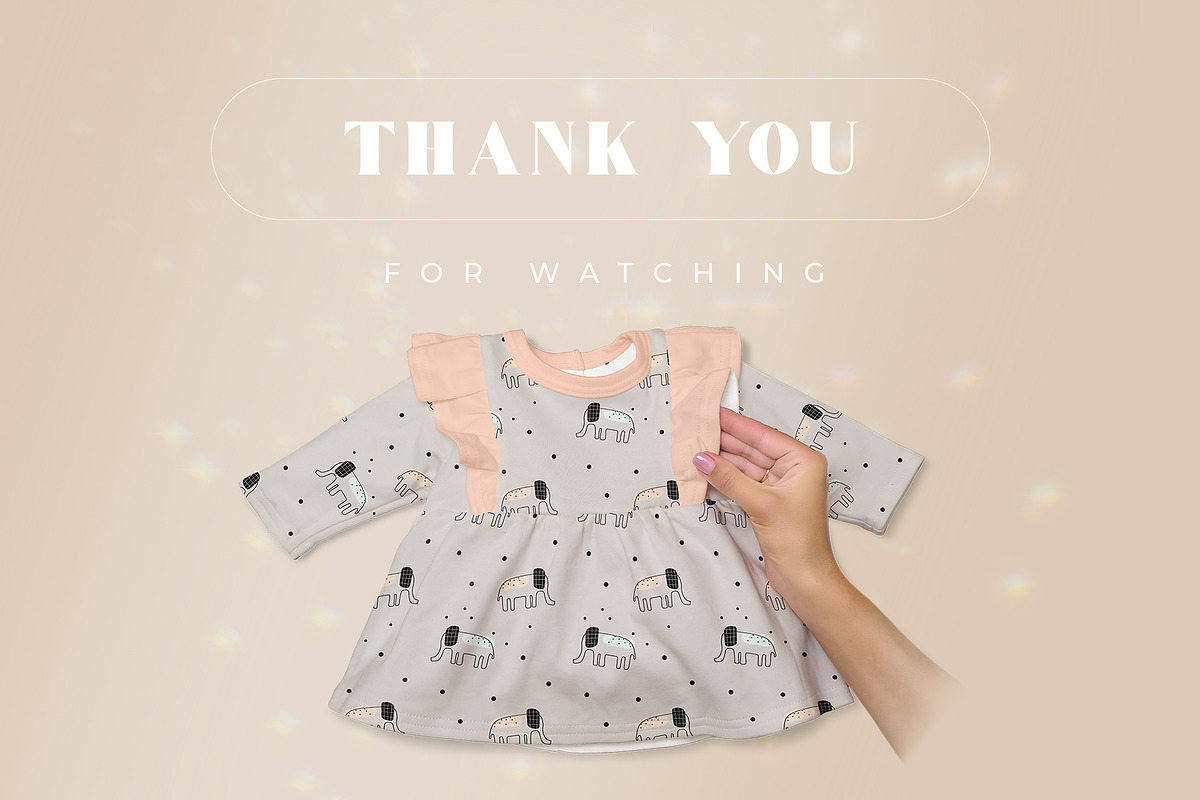 Baby Girl Dress Smart Object Mockups, an Apparel Mockup by Neutral Mockups (Photo 4 of 4)