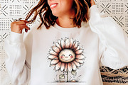 Whimsical flower clipart, an Illustration by SinaCreation (Thumbnail 9 of 11)