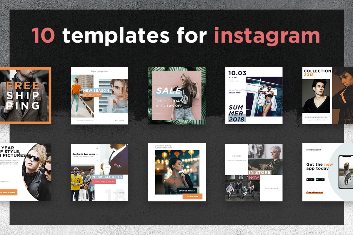 Fashion Social Media Pack, a Social Media Template by MVP Factory (Photo 3 of 6)