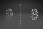 Glitter Diamond Particle Alphabets, an Illustration by tahananeart (Thumbnail 3 of 3)