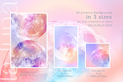 La Luna Cosmic Textures, a Texture Graphic by Vintage Digital Textures (Thumbnail 5 of 8)