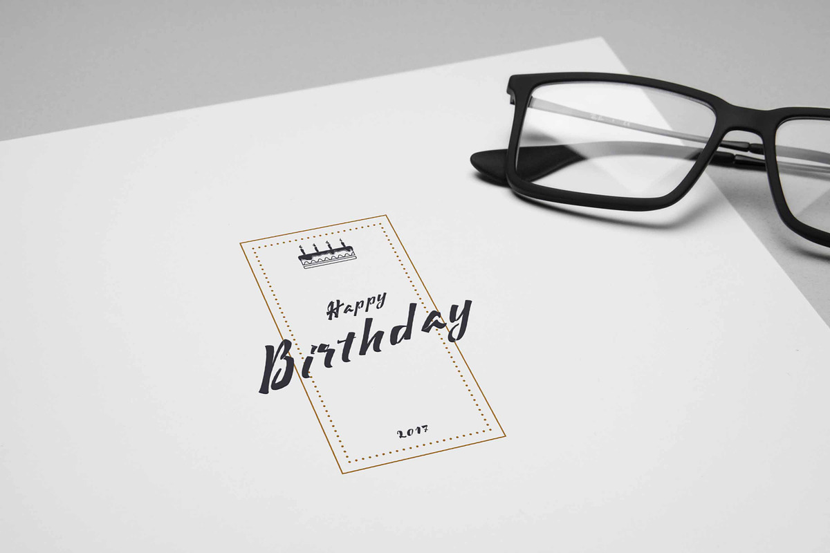 Brush Font for print Zao4nik preview 6