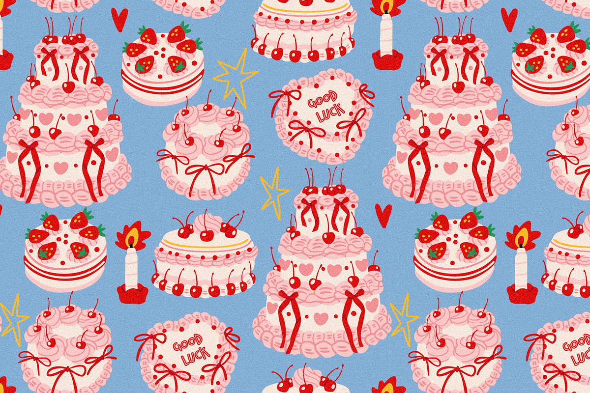 Birthday cakes, a Food Illustration by Twisted Tail (Photo 6 of 7)