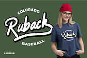 Verdonk - Retro Script Display, a Script Font by Mofr 24 (Thumbnail 4 of 8)
