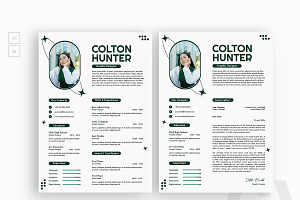 Design Style Resume Cv