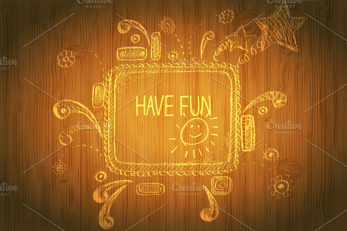 Doodle frames, an Education Illustration by CreativeJourney (Photo 3 of 5)