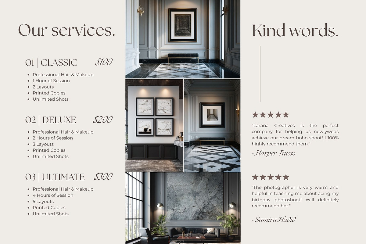 50 Canva Frame Mockups Luxury 4K, a Household Mockup by ARTOZEN DIGITAL (Photo 3 of 15)