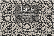 Lace seamless ribbons, patterns., a Pattern Graphic by Ajuga (Thumbnail 1 of 6)