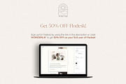 Minimal Flodesk Email Templates, an Email Template by Wonderlik Webdesign (Thumbnail 7 of 9)