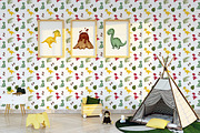 Nursery frame and wall mockup bundle, a Print Template by MockupMarket (Thumbnail 13 of 14)
