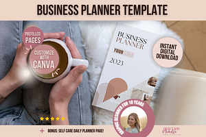 Canva Business Planner Template