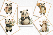 Mothers Day Funny Panda Clipart, an Illustration by DreamArtGraphic (Thumbnail 8 of 8)