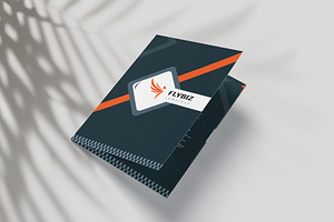 Presentation Folder Template, a Stationery Template by BrandlyTemplate
