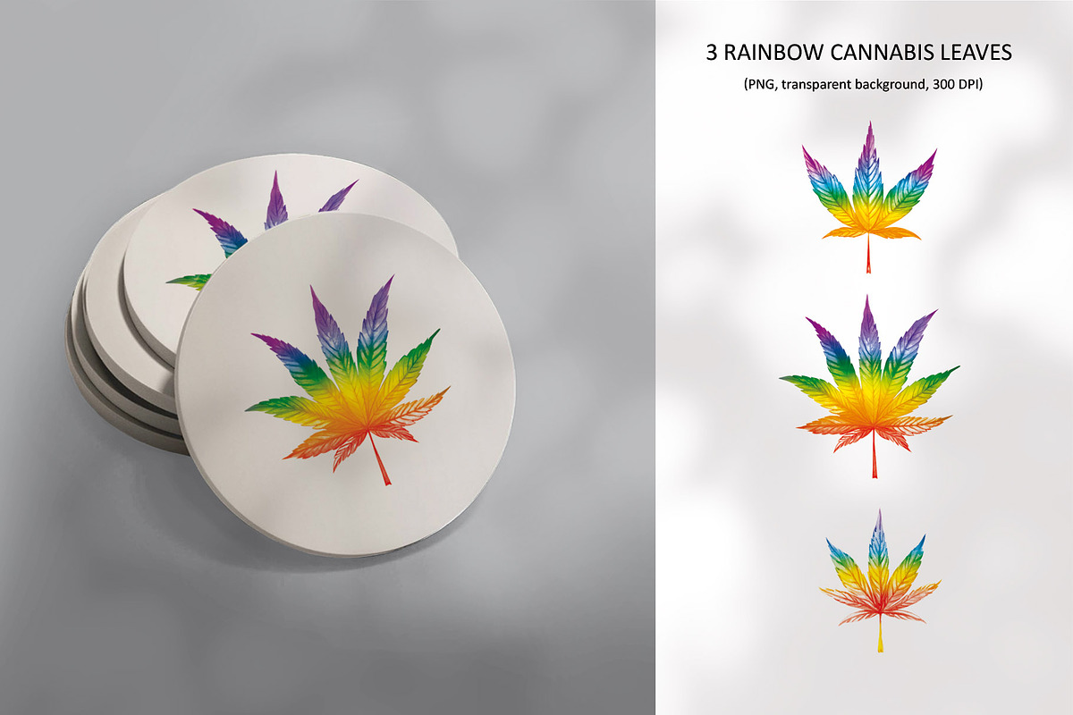 CANNABIS / MARIJUANA BUNDLE, a Decorative Illustration by Elena_Sedova (Photo 17 of 30)
