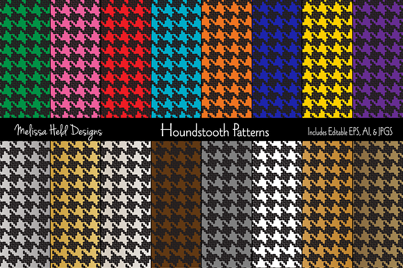 Houndstooth Patterns preview 6