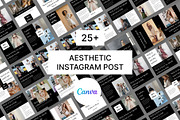 Aesthetic Instagram Templates Canva, a Social Media Template by Pixel Blend (Thumbnail 3 of 7)