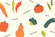 Fruit and Vegetable Illustrations, a Food Illustration by Gross Illustrations (Thumbnail 5 of 10)