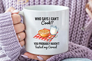 Funny Kitchen Towel Sublimation, an Illustration by DreamArtGraphic (Thumbnail 3 of 4)