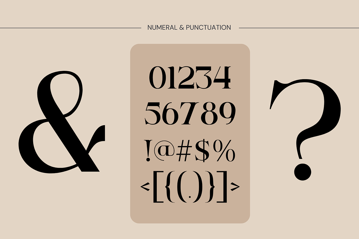 Ngetic Modern - Branding Logo Font, a Serif Font by Nirmana Visual (Photo 5 of 10)