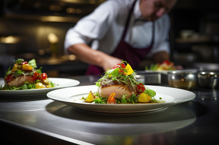 A skilled chef effortlessly prepares, a Photo by Iftikhar Alam