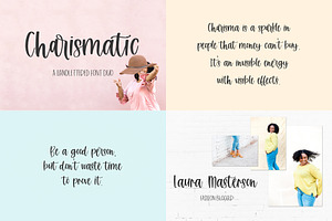 The Wedding Font Bundle