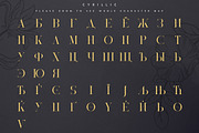 SALE! Black Gold serif typeface, a Serif Font by VP Fonts (Thumbnail 18 of 25)