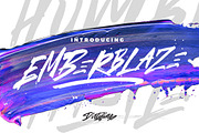 EMBERBLAZE ✨, a Font by Dirtyline Studio (Thumbnail 1 of 7)