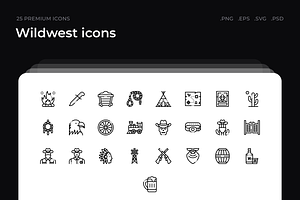 Wildwest Icons