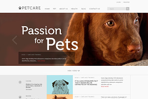 PetCare - Blog & Magazine Template
