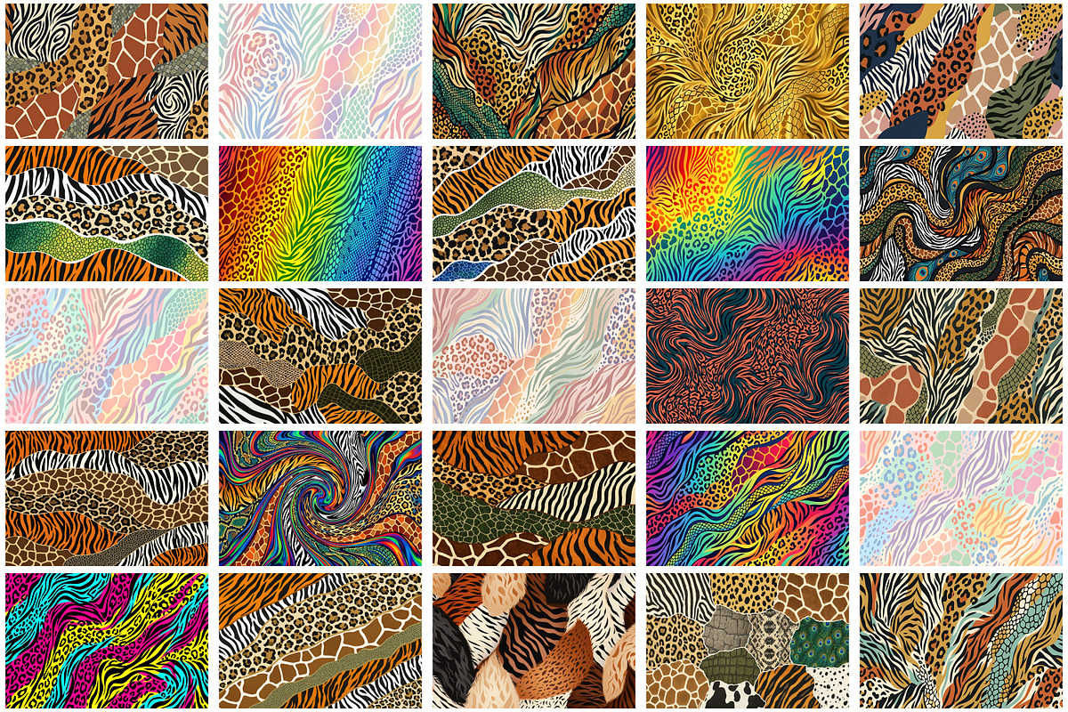 Wildlife Skin Digital Paper, a Background Graphic by Forhadx5 (Photo 6 of 12)