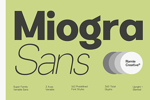 Miogra Sans