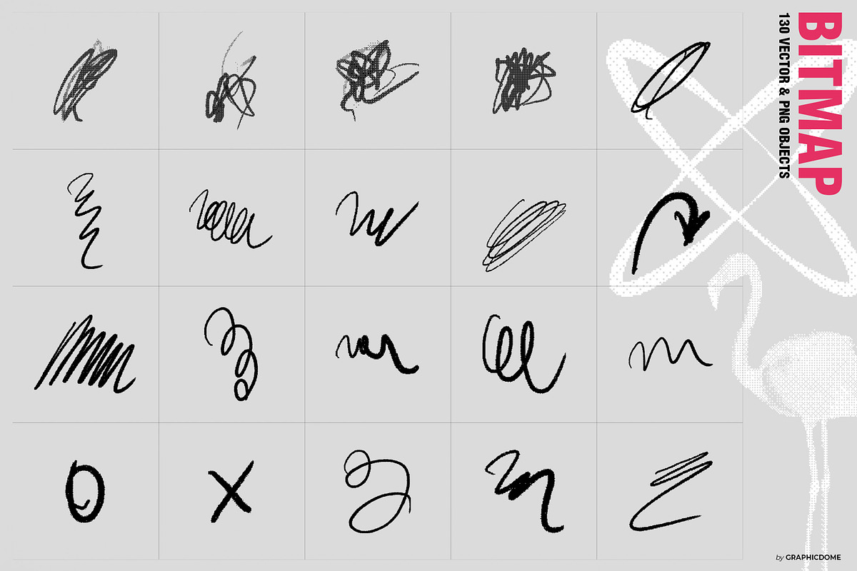 270 Dither Bitmap Vector & PNGs, an Object Graphic by Graphicdome (Photo 14 of 40)