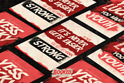 Booked - Rough Display Font, a Sans Serif Font by Gassstype (Thumbnail 3 of 9)
