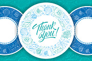 Sea shells patterns set, a Decorative Illustration by Vector beauty (Thumbnail 7 of 7)