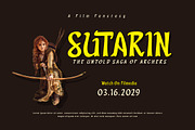 Rekson - Movie Display Font, a Handwritten Font by twinstd (Thumbnail 2 of 10)