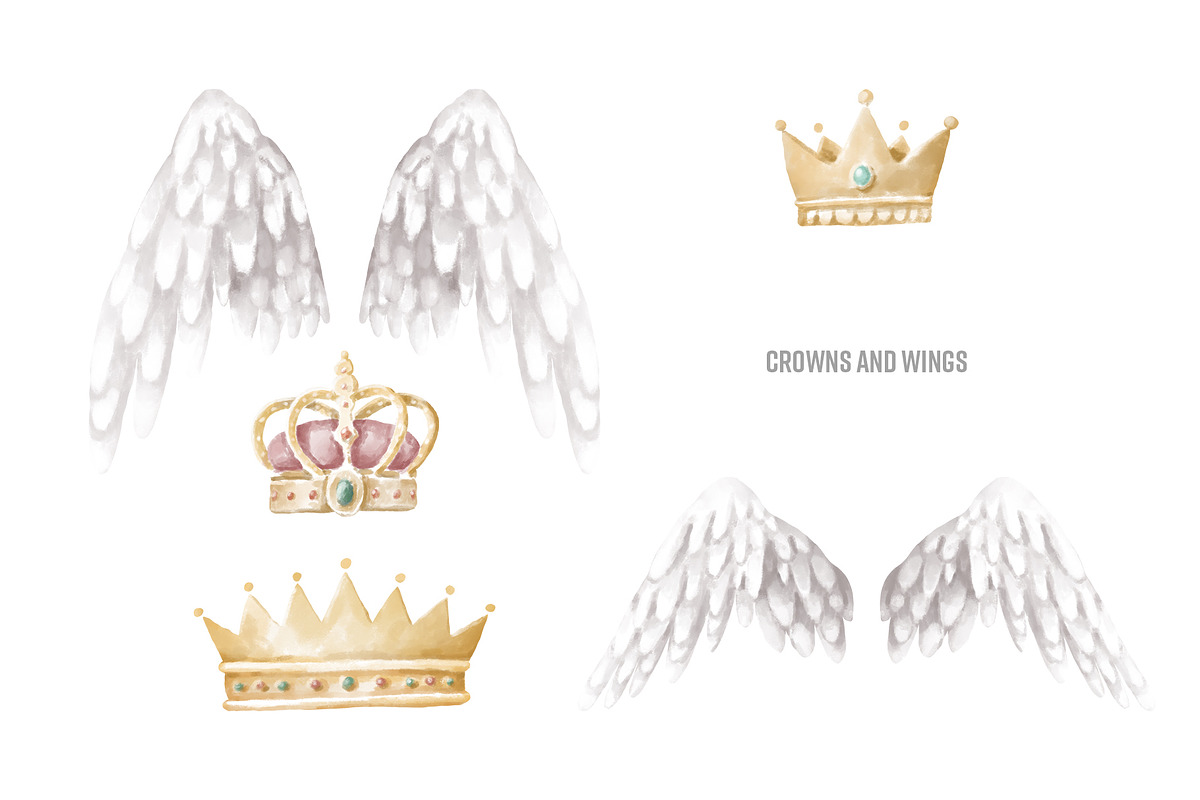 Coat of arms design kit, an Illustration by TheCuteShop (Photo 5 of 6)