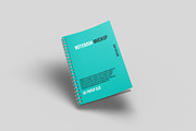 3 Notebook Mockup Sets, a Books & Magazine Mockup by LOGTURNAL (Thumbnail 3 of 4)