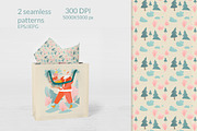 Christmas party in the forest, a Background Graphic by Masha Naidzionysheva (Thumbnail 5 of 7)
