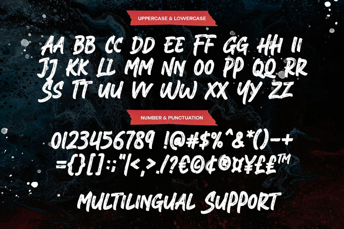 SatuKilo Brush Font, a Handwritten Font by themewarrior (Photo 7 of 9)