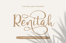 Renitah - Lovely Script Font