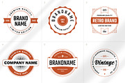24 Vintage Round Logo Templates, a Branding & Logo Template by MaryArt (Thumbnail 3 of 8)