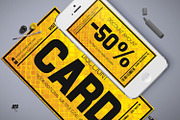 Golden Style Gift Voucher, a Card Template by Tzochko (Thumbnail 4 of 5)