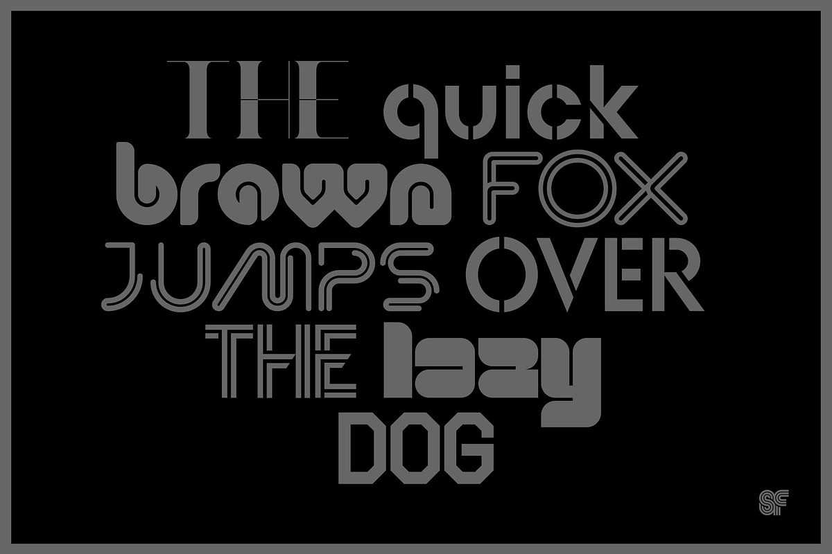 Superfried Bundle | 50 Fonts | $15, a Sans Serif Font by Superfried Font Shop (Photo 9 of 9)